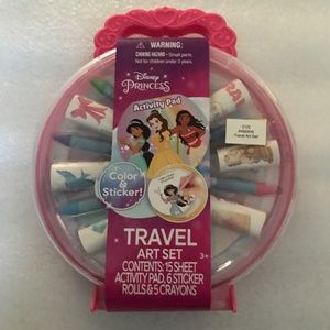 Tara Toy Corp. Disney Princess Travel Art Set New